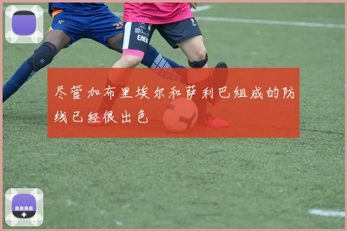 尽管加布里埃尔和萨利巴组成的防线已经很出色
